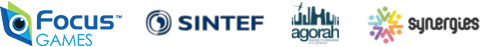 Focus Games and SYNERGIES SAVIT Toolkit logos